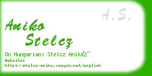 aniko stelcz business card